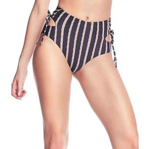 NWOT Maaji Women's Sz Small Purple Acai Smoothie Reversible Swimsuit Bottoms